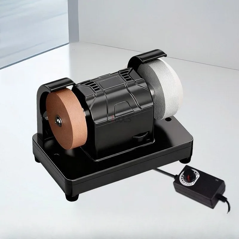 

Мини-шлифовальная машина для настольного использования, 220В, электрическая, для быстрой полировки, заточки ножей, обработки нефрита и металла, электроинструмент