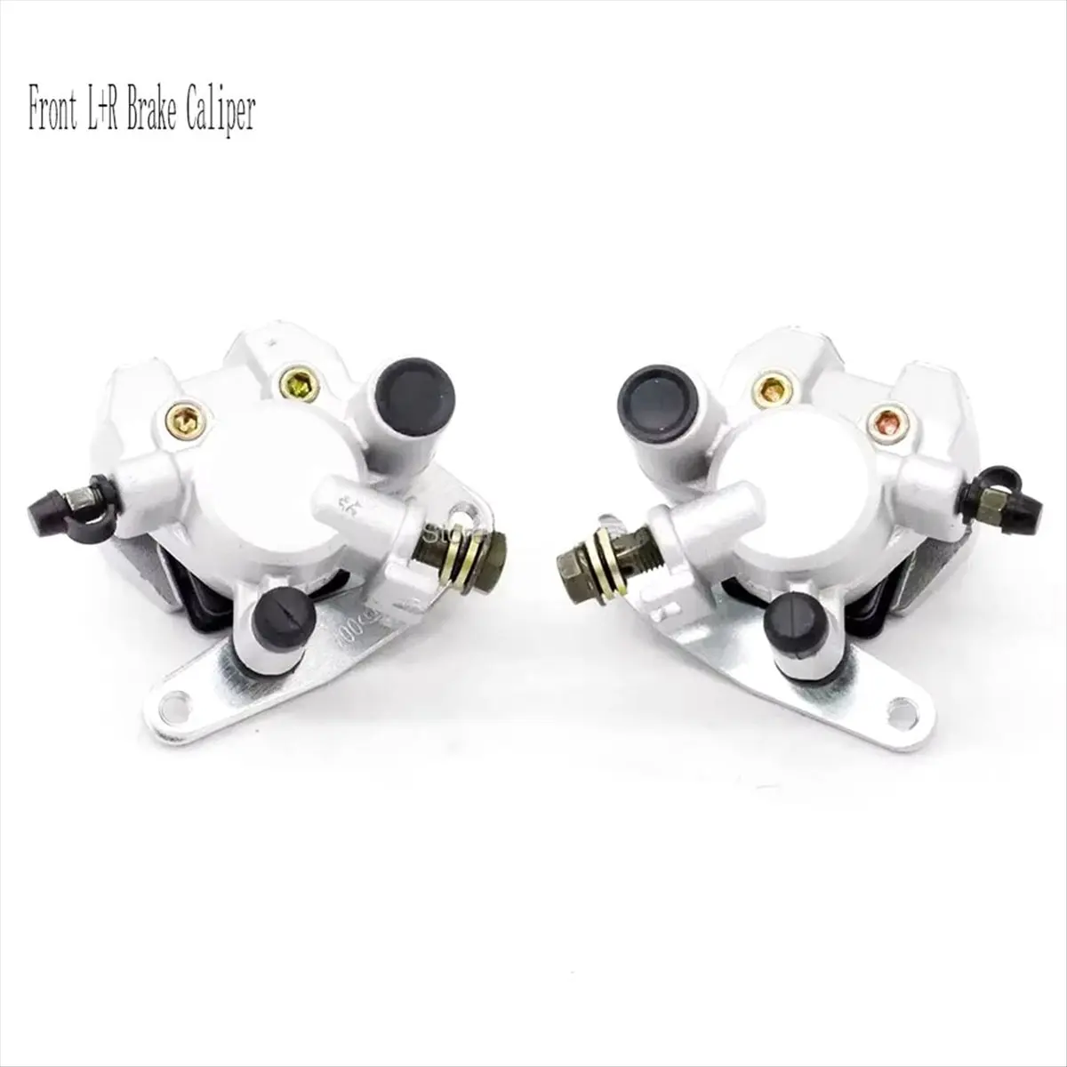 Super Sale 2pc Motorcycle ATV Front L+R Brake Caliper for Yamaha ATV Quad Banshee Kodiak Grizzly YFM350 YFM400 YFM450 Raptor YFM