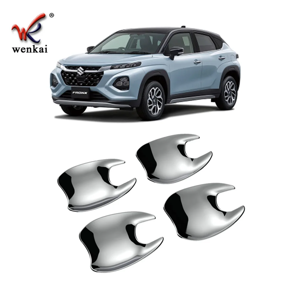 لسوزوكي فرونكس WDB3S WEB3S 2025 2026 ABS كروم مقبض الباب إكسسوارات خارجية لأبواب السيارات كوب تجويف الكسوة إدراج الصيد صب مقبلات