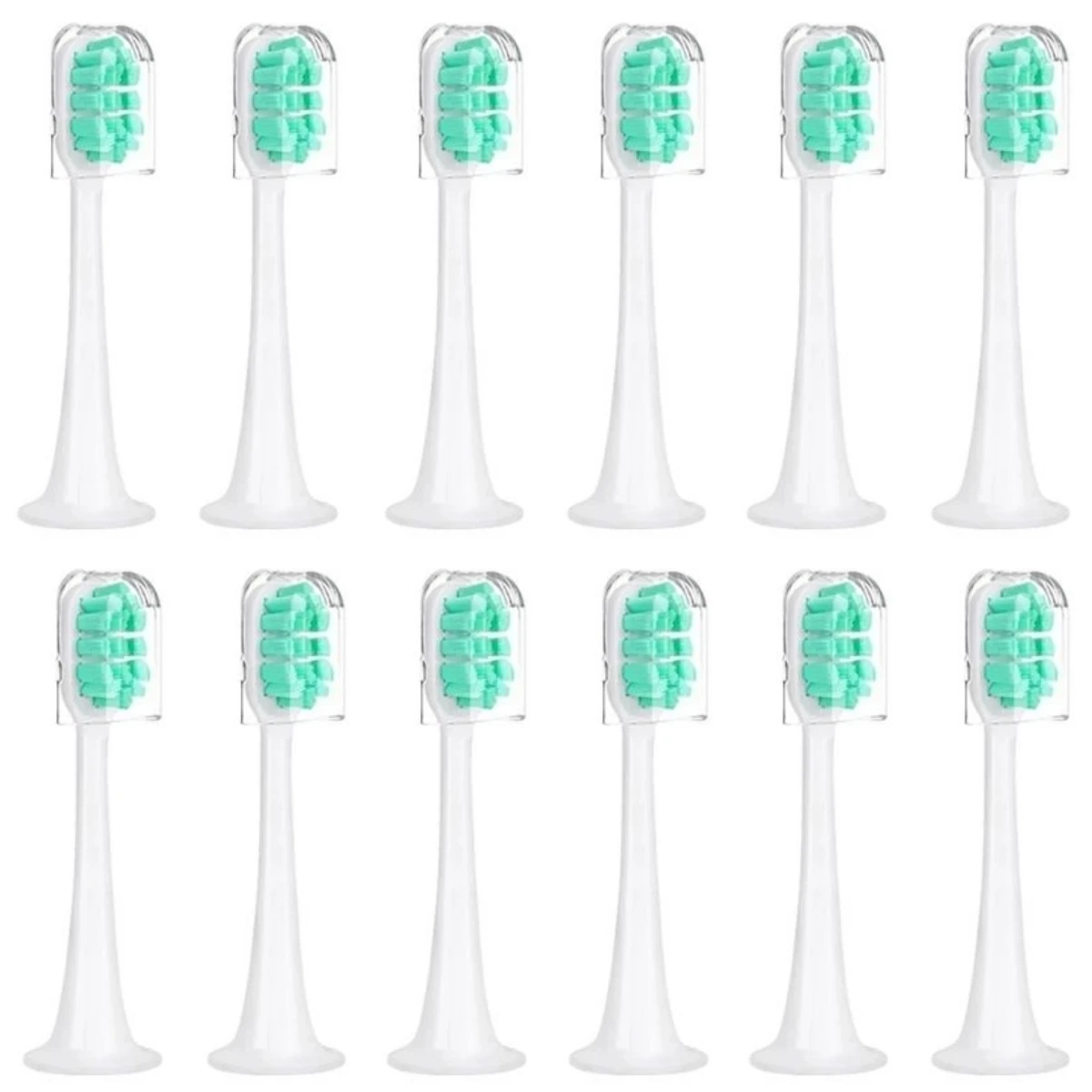 Replacement Brush Heads For xiaomi Mijia T300/T500/T700 Sonic Electric Toothbrush Soft Bristle Nozzles with Caps Sealed Package