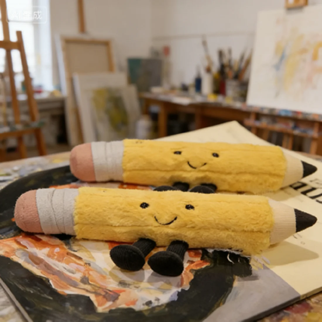 

Exquisite Cartoon Plush Toy Pencil Soft Plush Creative Decorative Ornaments Collection Festival Gifts for Children