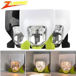 Motorcycle Halogen Headlight Plate For Husqvarna TE TC FE FC 150 200 250 300 350 400 450 500 2012-2023 Enduro Motocross Tuning