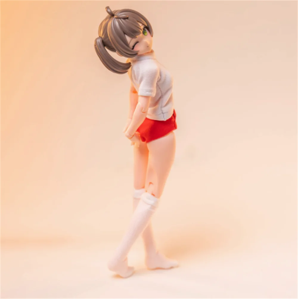 1/12 Scale Female Soldie Machine Girl Clothing 99S Series 2025 Gymnastics Dress Double Color For 6in Action Figure Toy