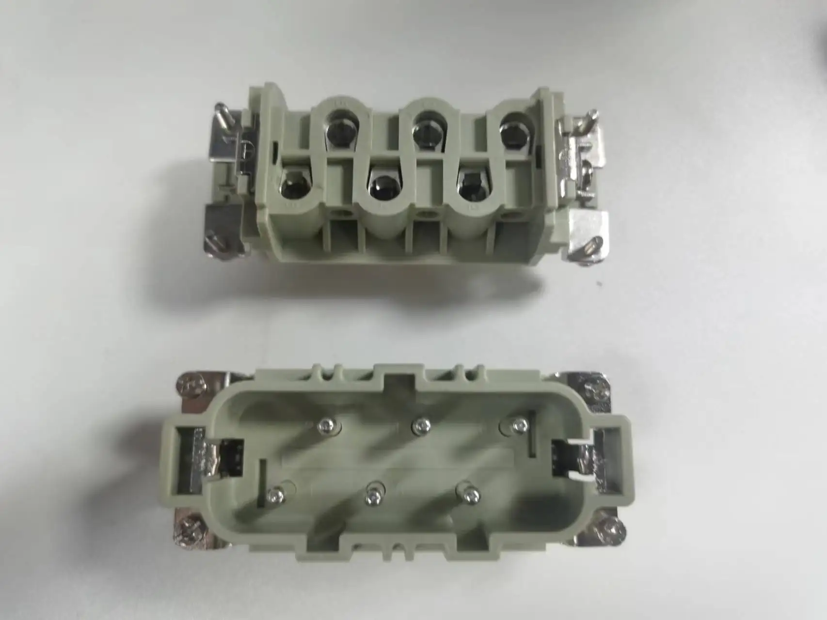 Heavy duty connector 6 cores Male and female Connector inserts cores 35 A