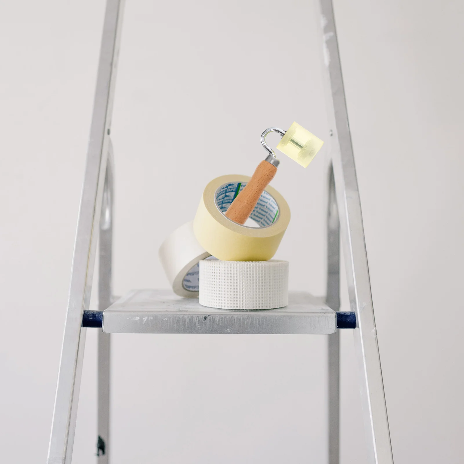 

1Pcs Pressure Roller Rubber Seam Roller for Vinyl Stickers Quilting Wooden Handle Pressing Tool for Household Projects