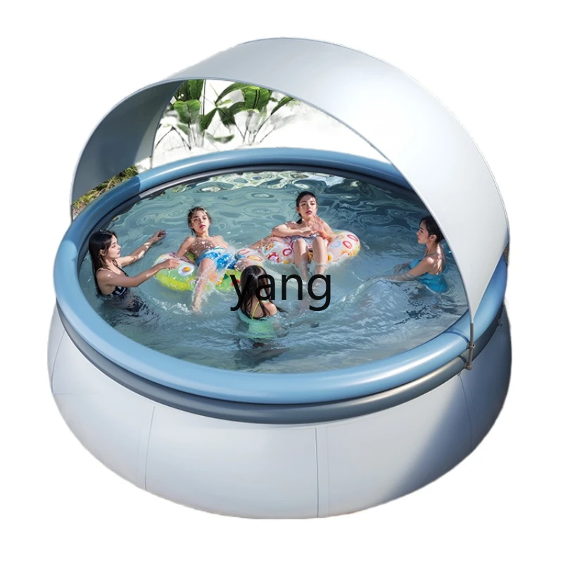 

LXL Swimming Pool Children's Household Large Pool Outdoor Folding Children Adult Family