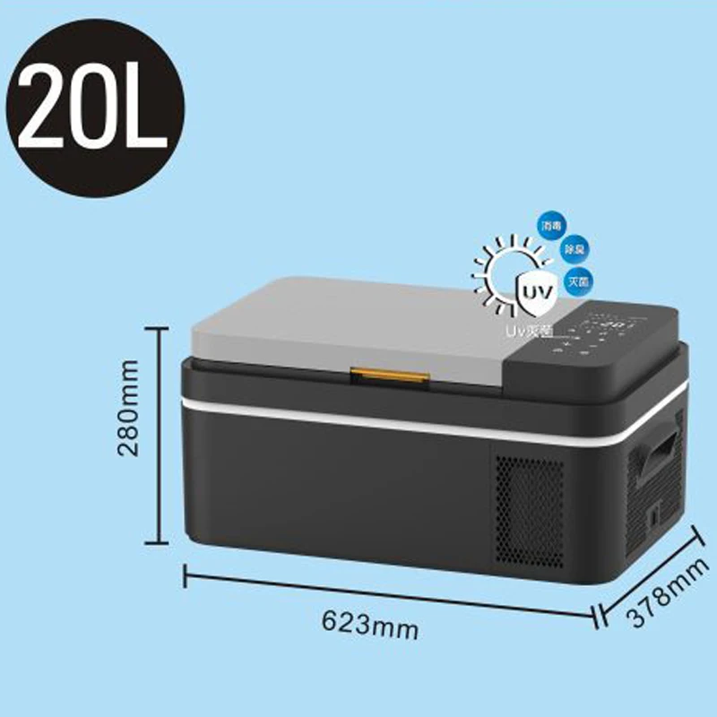 20L/25L/30L أجهزة المطبخ ثلاجة محمولة سيارة تخييم ثلاجة ضاغط كهربائي برودة