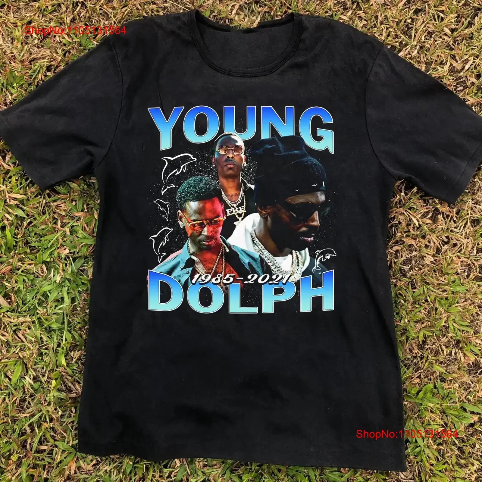 Young Dolph For Fans Black T Shirt Cotton All Size S 5XL 5HRC51 vintage Washed fashion designer clothes homme Comfortable