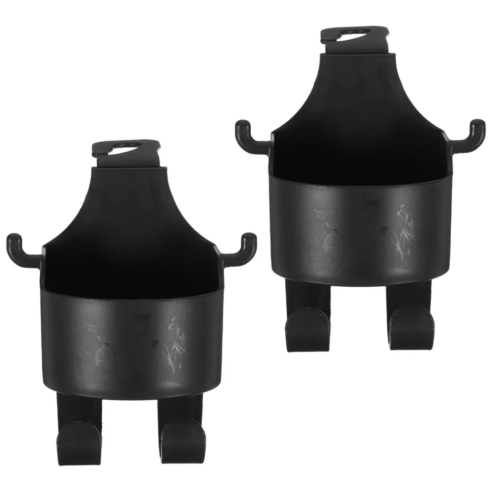 

2 Pcs Car Seat Back Hook Headrest Cup Holder for Backseat Holders Cars Mobile Phone Pp Cell Mount