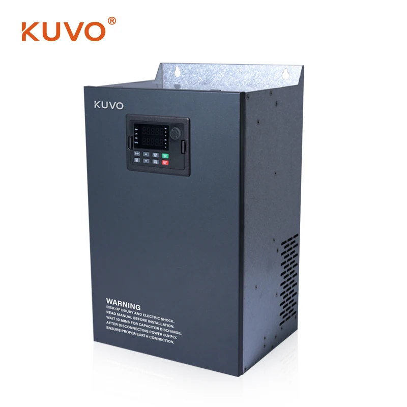 

KUVO 37KW Industrial Grade Inverter 380V Heavy Load Vector Motor Speed Controller Variable Frequency Drive (VFD)