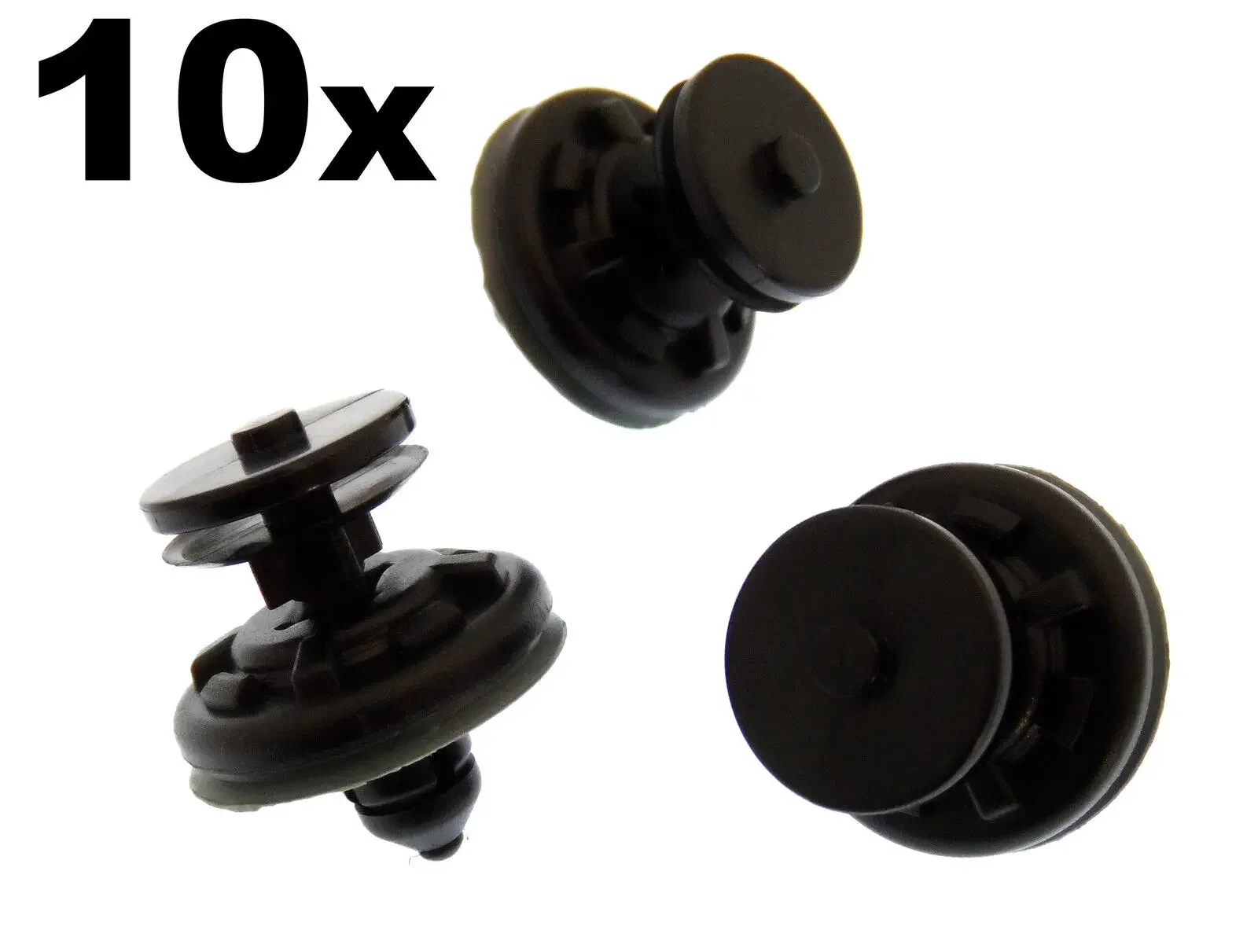 

10x For Volkswagen Plastic Trim Clips for Door Cards & Interior Trim Panels & Covers