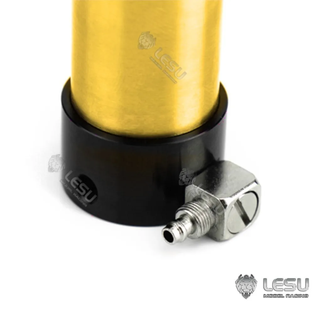 LESU النحاس 120 مللي متر أجزاء اسطوانة هيدروليكية ل 1/14 RC شاحنة قلابة لتقوم بها بنفسك نموذج Tamiyaya سيارة اللعب في الهواء الطلق TH13457