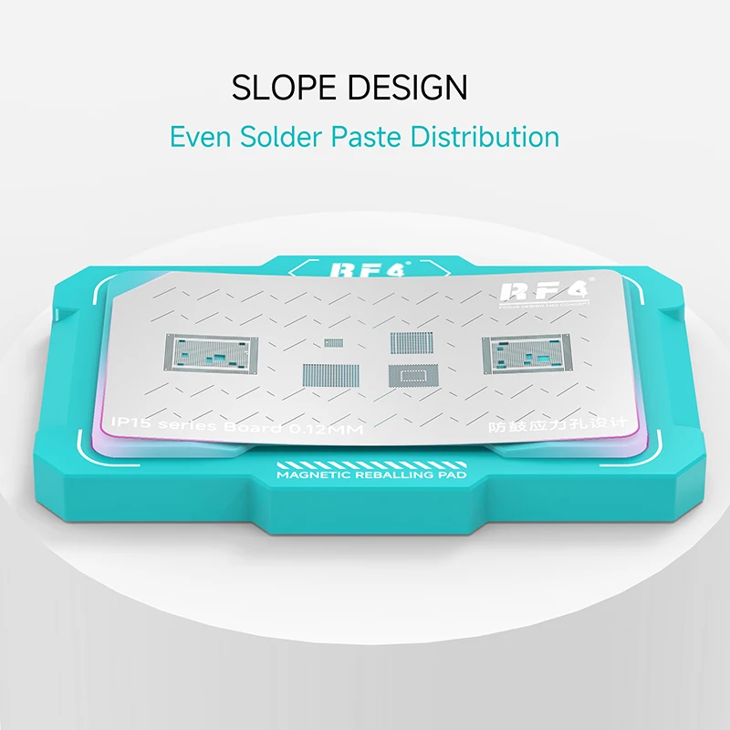 RF4 RF-MRP Magnetic Reballing Pad for BGA Stencil Motherboard Soldering Silicone Mobile Phone Repair Mat