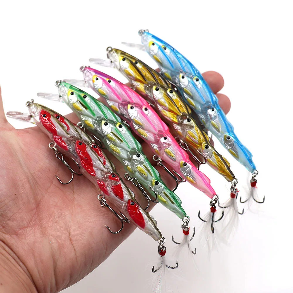 Señuelo Wobbler Topwater artificial para trucha – Cebo duro de superficie - imagen 4
