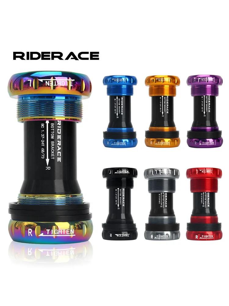 Suitable for Mountain Bikes and Road BikesBB52Bearing Hollow Integrated Threaded Center Column Press-in Type
