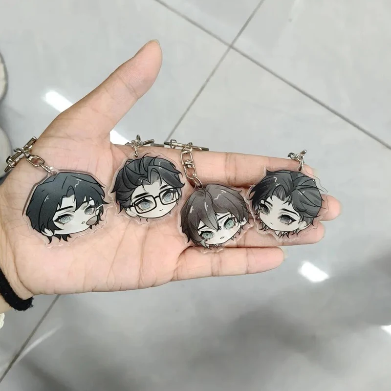 المسلسلات التلفزيونية ABO الرغبة إليوت هوا يونغ Shengshaoyou Pein Jiang Heng تأثيري المفاتيح الاكريليك كيرينغ Kawaii مفتاح سلسلة حقيبة حلية #6