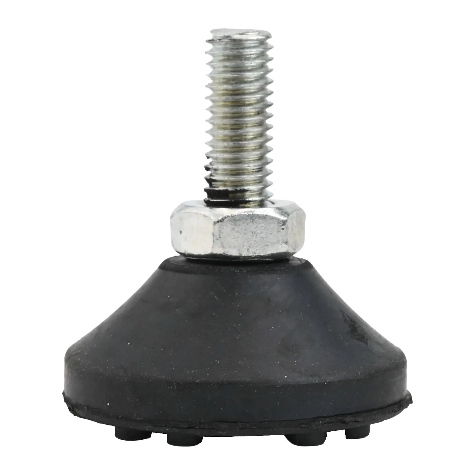 4pcs NonSlip Leveling Screw Foot Pads with Metal Construction for Exercise Bike and Gym Equipment Adjustable Feet