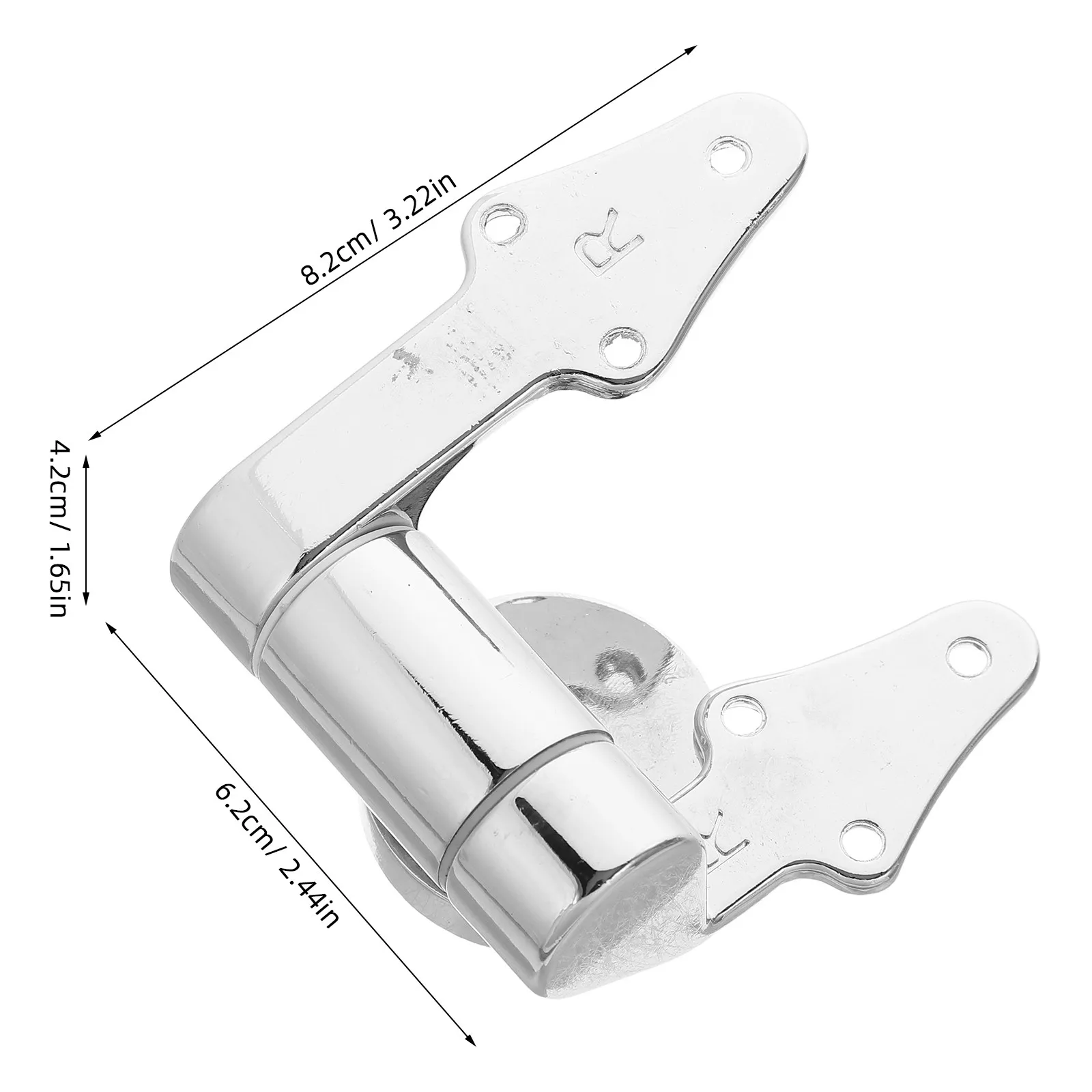 Silent Closing Toilet Seat Hinges Adjustable Self Closing Dampers for Ceramic Porcelain Toilets Quick Installation Kit
