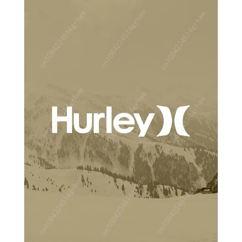Hurley Men's Cuffed Beanie - Classic Midweight Loose Knitted Winter Hat for Men