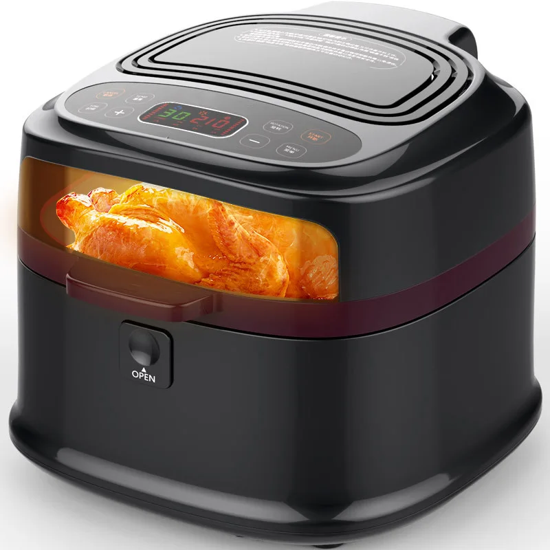 Household 8L Air Fryer Electric Fryer freidora de aire Electric Deep Intelligent Smokeless Electric Chicken Frying Machine