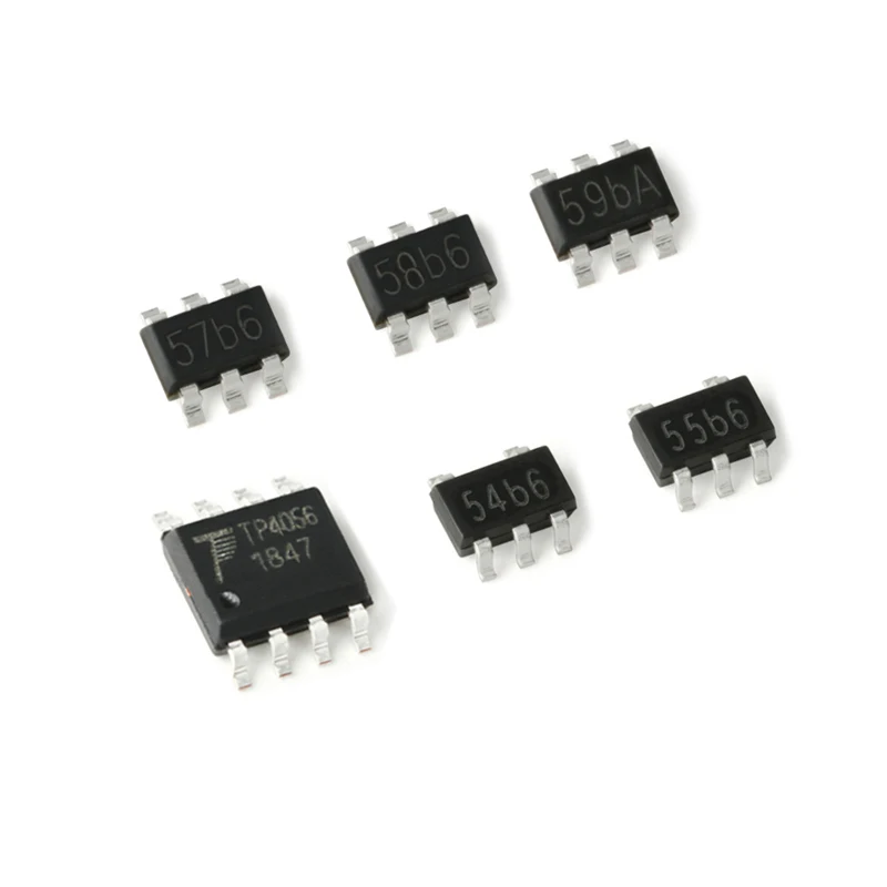 50PCS TP4054 TP4055 TP4056 TP4057 TP4058  TP4059  Linear lithium ion battery charger chip