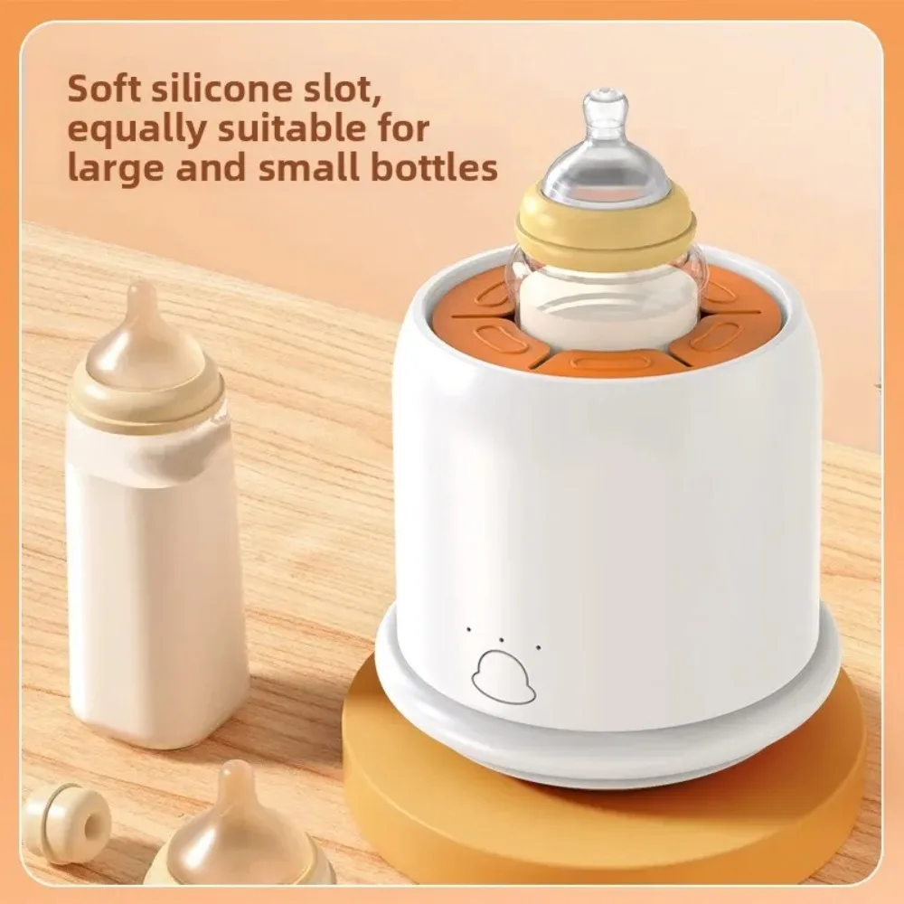 Automatic Mixing Baby Bottle Shaker Avoid Lumpy Reduce Bubbles Baby Formula Mixer Low Noise USB Charging Electric Milk Shaker