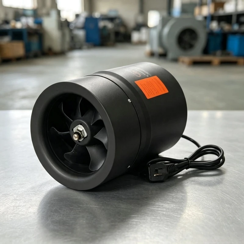 High Precision DC Inverter EC Mixed Flow Fan Industrial Saving Silent High Airflow TMK-150 HVAC Air Purifier Ventilation