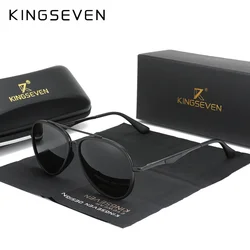 KINGSEVEN New In Men's Fashion Polarized Sunglasses Are Suitable For Driving Against Harmful Rays Such As Ultraviolet Rays