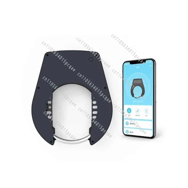 NFC Bike Smart Lock Bicycle Lock with  QR Code Unlock Horseshoe Wheel Lock