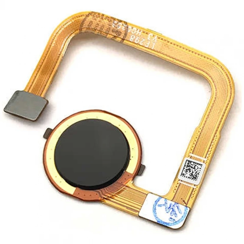 HOME button for XIAOMI REDMI NOTE 9 middle fingerprint reader FLEX CABLE Black # Xiaomi Redmi Note 9 (CX296VRD, CX296CIN, M2003J15SS, M2003J15SC)