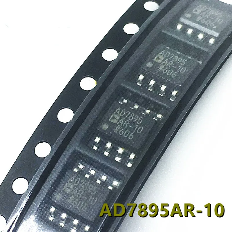 AD7895AR-10 (10pieces) 12-Bit High-Speed SAR Serial ADC ±10V True Bipolar Input 8-SOIC SMD Original In Stock
