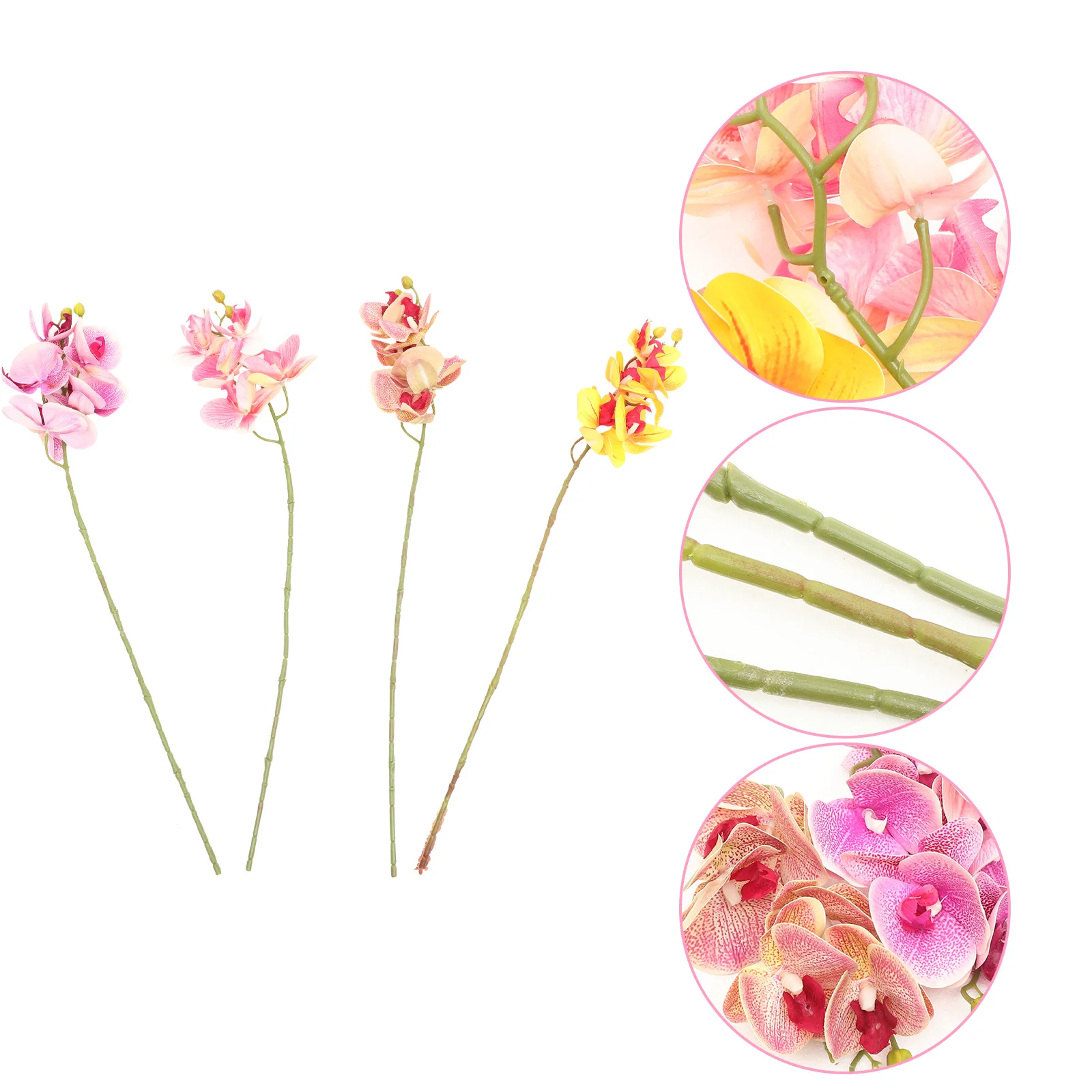 

4Pcs Reptile Terrarium Plants Artificial Simulated Climbing Plant Decor for Aquarium Fish Turtle Tank Landscape