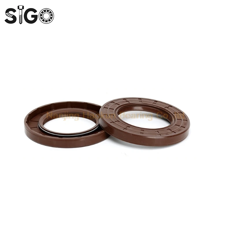 100*125*10/12/13 100x125x10/12/13 Brown Fluoro FKM Fluorine Rubber Spring Two Lip TC Ring Gasket Radial Shaft Skeleton Oil Seal