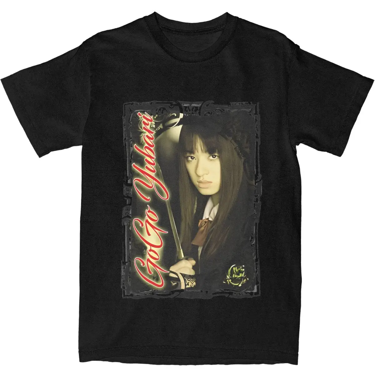 

Men Gogo Yubari Movie T Shirts Kill Bill Pure Cotton Clothing Summer Short Sleeve T-Shirt O Neck Casual Tee Shirt Plus Size 5XL