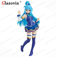 In stock Original Genuine KonoSuba God's Blessing On This Wonderful World Aqua Action Figure Toys Pvc Model Dolls