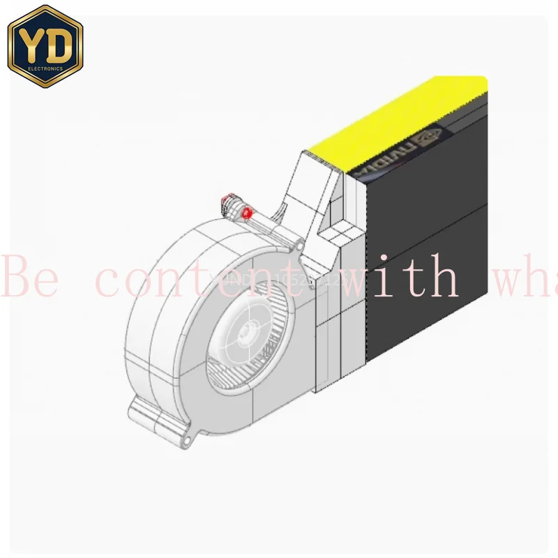 YD 1PCS  FOR NVIDIA Tesla H200/A Series /H Series /L Series universal high-power 9733 turbo cooler