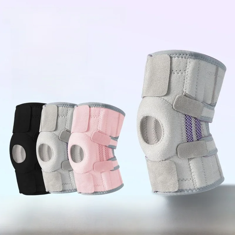 genouilleres-de-sport-professionnelles-pour-hommes-avec-soutien-en-silicone-pour-la-protection-du-menisque-ideales-pour-l'alpinisme-le-basketball-la-course-a-pied-et-le-fitness