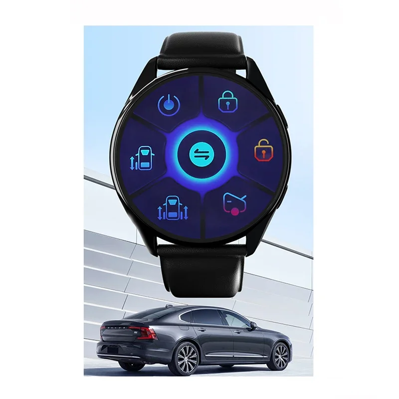 Smart Watch Style Car Key Fob For Volvo XC90 XC60 XC40 V90 V60 S90 S60 C40 EX90 EX40 Intelligent Remote Key
