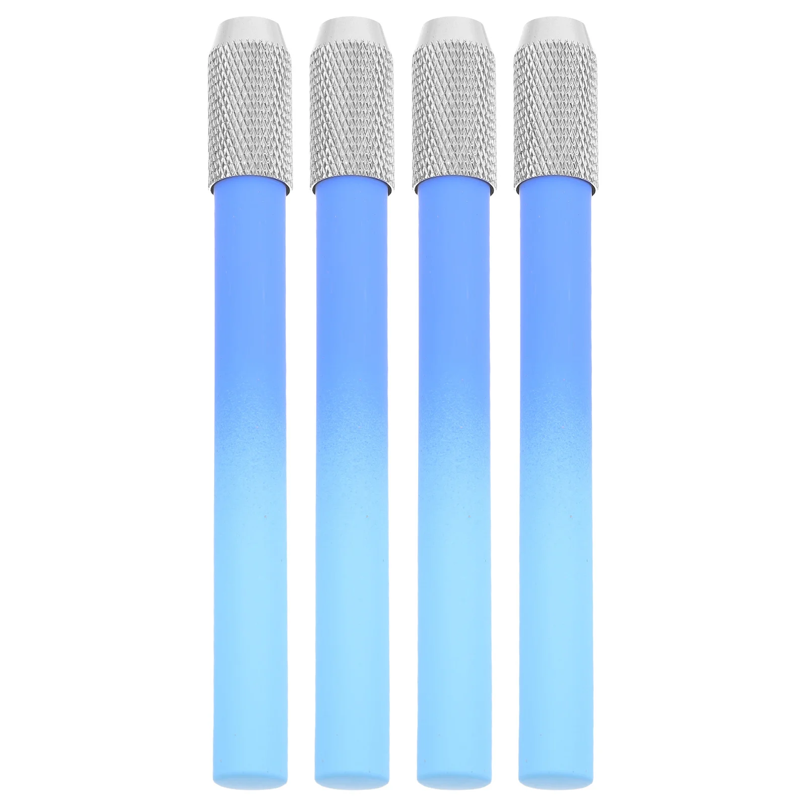 

4 pcs Metal Pencil Extender Colored Pencils Lengthener Art Drawing Writing Tool For School Office Stationery Supplies Sketching