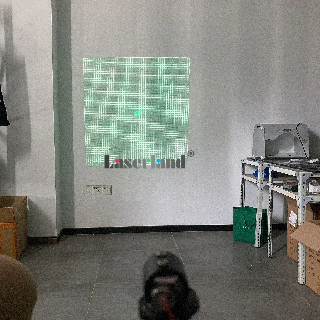 510nm 10mW 50*50 verde griglia griglia Laser modulo sorgente luminosa strutturale 3D