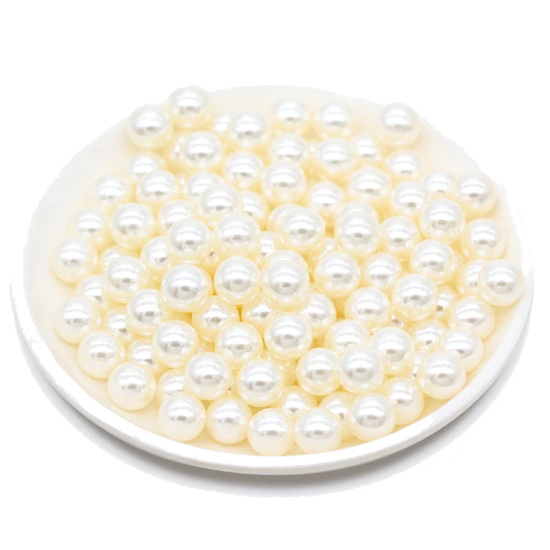 1/1.2/1.5/2mm tiny high bright  no hole abs round pearls  nail art ornaments decorative  accessories  ABS imitation pearl