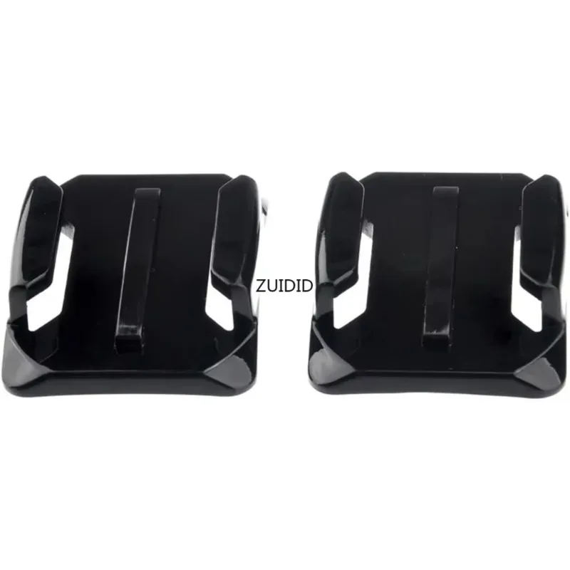 Zakrzywione płaskie samoprzylepne mocowania do GoPro Go Pro Hero 12 11 10 9 8 Xiaomi Yi 4K SJCAM Akcesoria do kamer akcji w kasku — zdjęcie 5