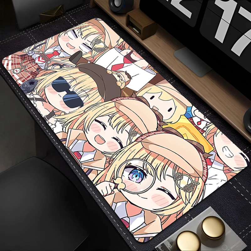 Alas Mouse Komputer Hololive Gamer Alas Mouse Laptop Watson Amelia Anime Girl Alas Keyboard PC Aksesori Gaming Alas Mouse Desktop