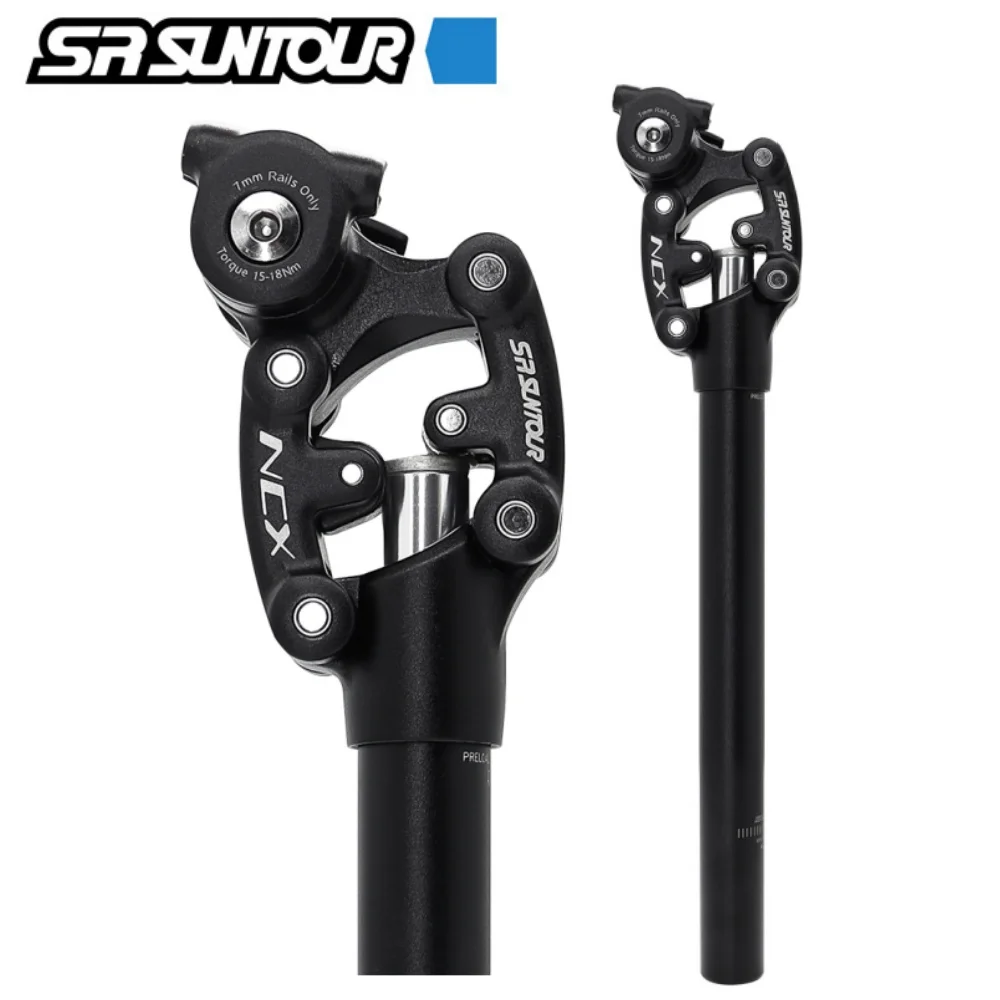 SR SUNTOUR NCX Bicycle Shock absorber Travel Seatpost 350mm*27.2/28.6/30.0/30.4/30.9/31.6/33.9mm Mountain Bike Seat Tube ﻿