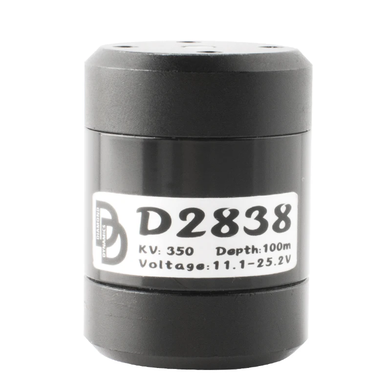 2838 350KV/500KV Underwater Motor 280W/350W 24V IP68 Waterproof 100m Depth ROV Thruster with 30A ESC 3.15kg Thrust