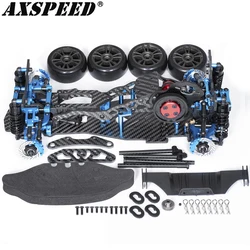 AXSPEED MR Chassis Frame Kit 205/257mm Wheelbase for Sakura D5 MR 1/10 RC Drift Car Model Upgrade Accessories