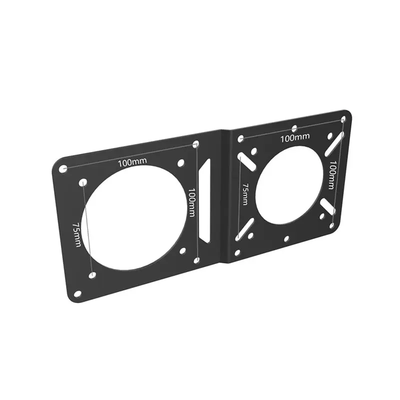 Ingenious-4X VESA Mount Adapter Extender Plate For Monitor Mounting Mini PC Mini-Host Hanging Bracket PC Monitor VESA Holder