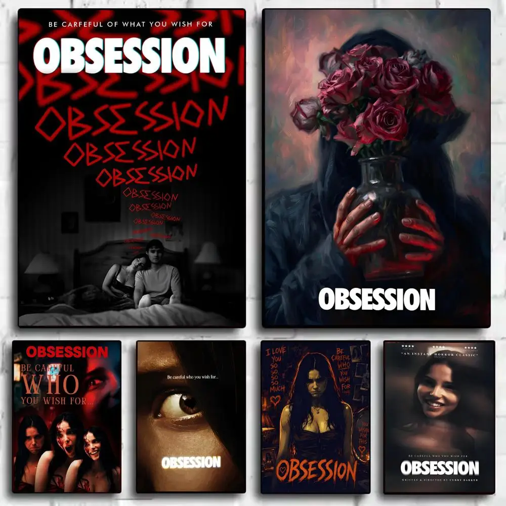 Autocollants d'affiche de film O-Obsession, peinture murale auto-adhésive, décoration murale pour chambre à coucher, salon, maison, cadeau HD