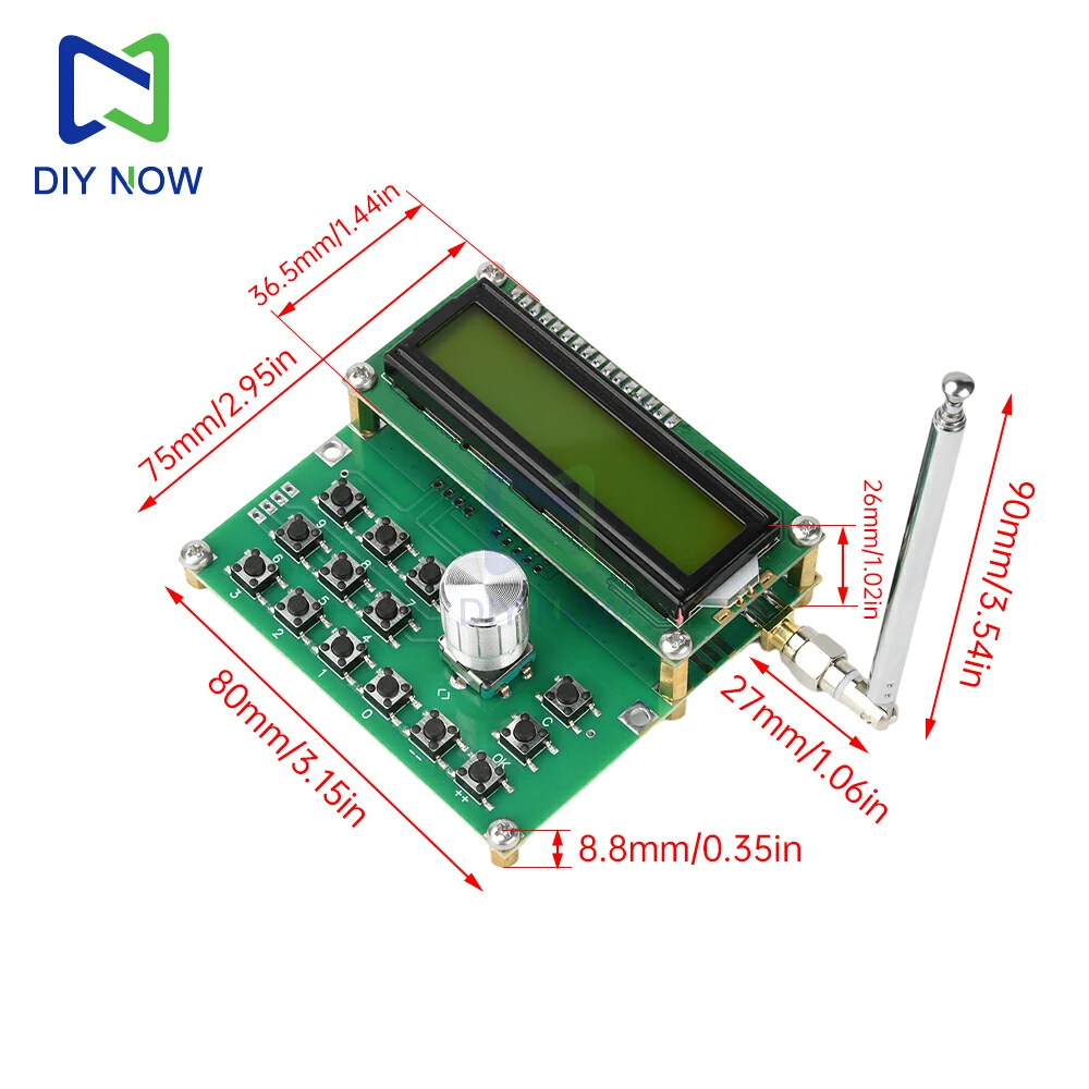 35MHz-4400MHz RF Signal Generator ADF4351 Module