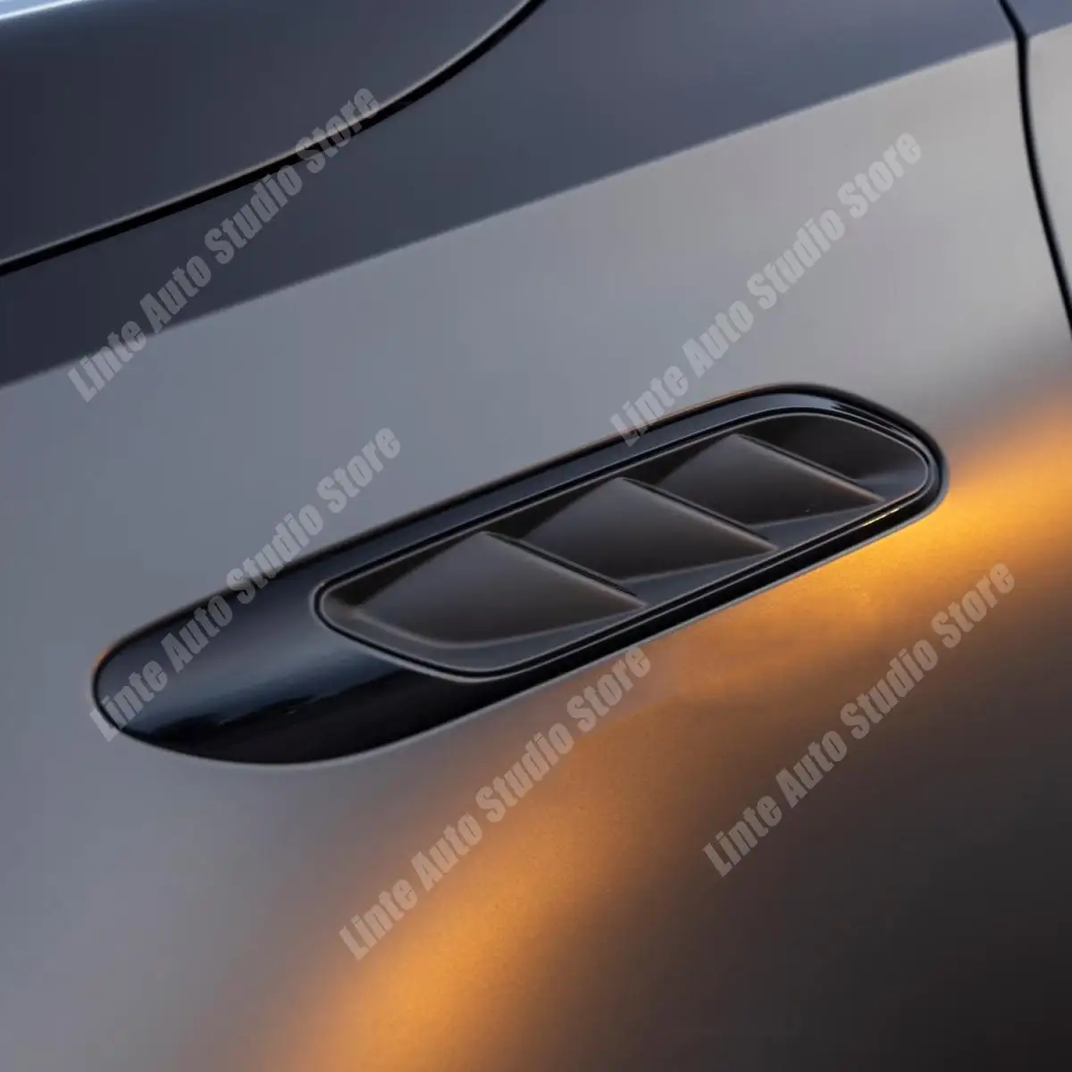 

Накладка на боковой воздухозаборник капота для Mercedes-Benz C-Class W206 C200 C260 C43 AMG C63 2022-2025, элементы обвеса